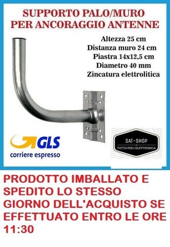 Supporto per antenna staffa - per,