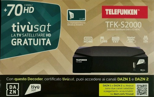 Decoder satellitare senza - decoder,