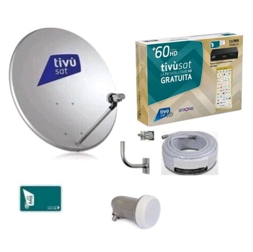 Kit satellitare tivùsat - hd, +