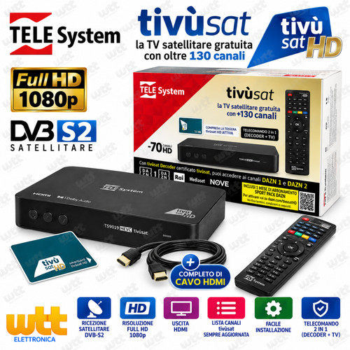 Decoder satellitare sat - satellitare,
