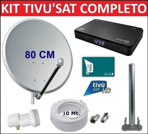 Kit parabola satellitare - satellitare, 80